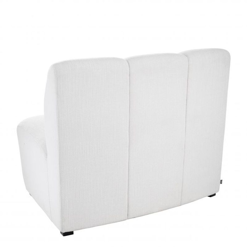 LANDO bue sofa hvit 6 deler Eichholtz