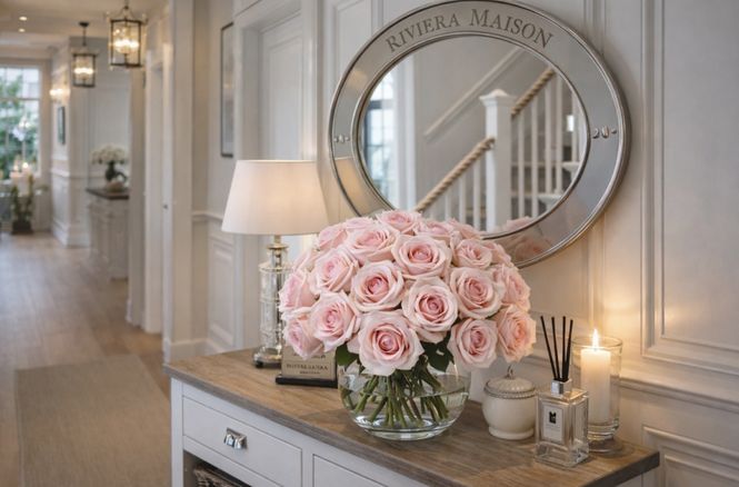 Hovedbilde Rosa fløyel rose