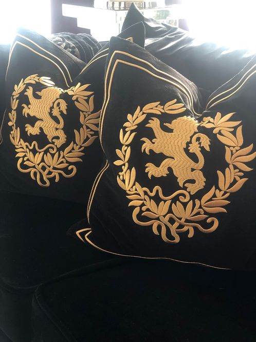 Hovedbilde Lion velour pute