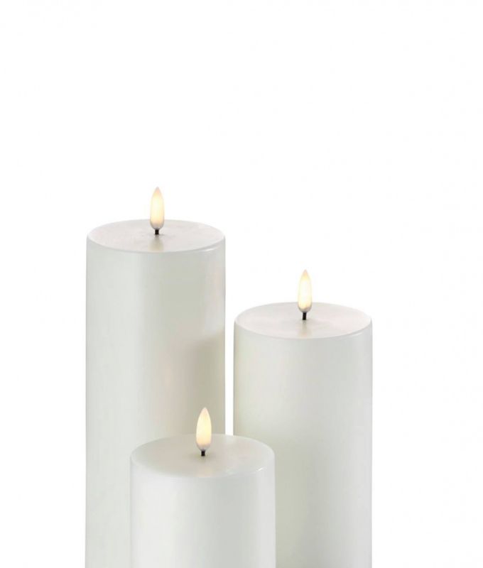 Uyuni LED-kubbelys 8x20cm, nordic white