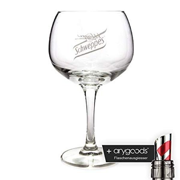 Schweppes Gin glass  6 stk .