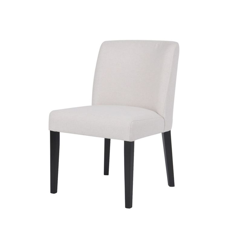 Spisestol York sorte ben Chenille Ivory 