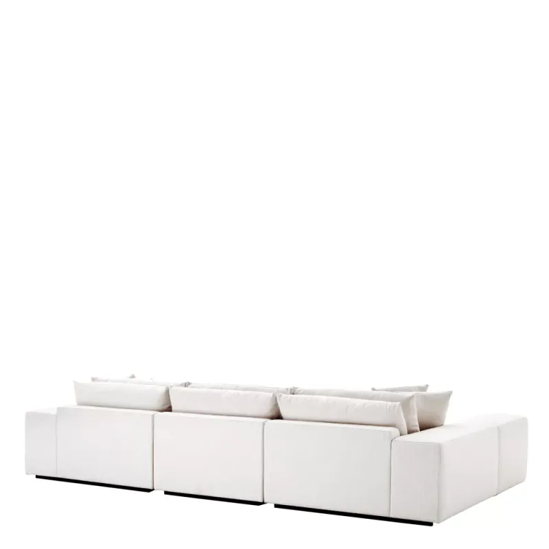 SOFA VISTA GRANDE LOUNGE Avalon white | black base