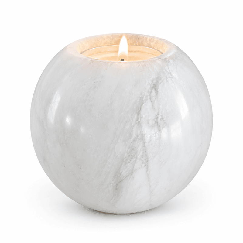 Marble ball t-light Ø:10cm