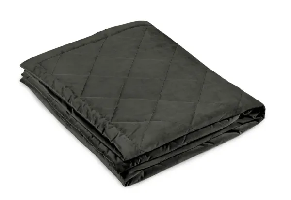 Sengeteppe 240x135cm m/diamant quilt velour mole