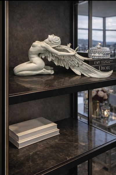 Dekor engel stor L:53cm